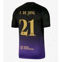 Stroje piłkarskie Barcelona Frenkie de Jong #21 Koszulka Wyjazdowej 2026-27 Krótki Rękaw